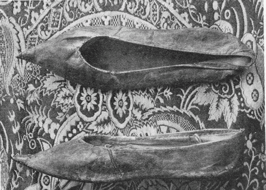 Wedding Slippers and Brocade. 1712.